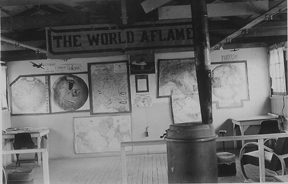 Information Room B/718th FA Bn Cp Van Dorn, MS 1944