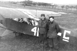 Allen brothers Hq Btry 861st FA Bn Germany 1945