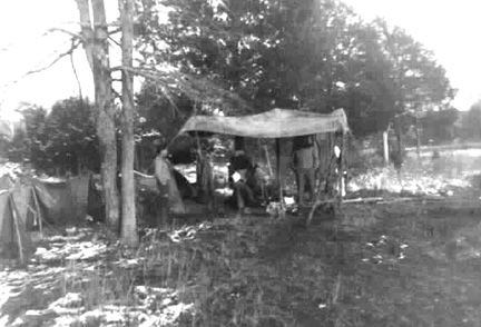 Hq Btry 861st FA Bn Germany 1945