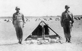 C/861 FA Bn on bivouac, Germany 1945
