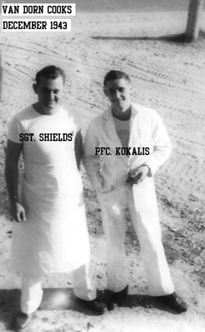 B Btry, 863d FA Bn Cp Van Dorn, MS 1943