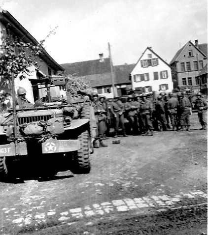 Wire Section Hq 863d FA Bn Germany 1945