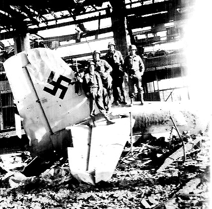 Hq 863d FA Bn personnel Germany 1945