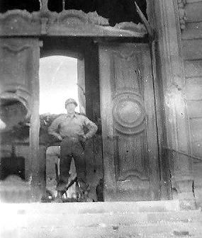 Crosser Hq 863d FA Bn Crailsheim, Germany 1945