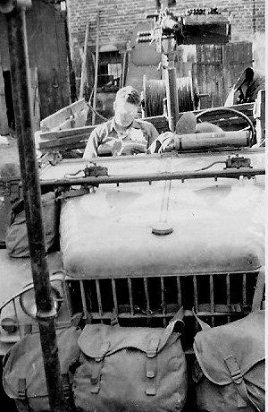 Crosser Hq 863d FA Bn Germany 1945