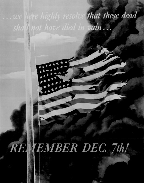 WWII Poster- Died in Vain?