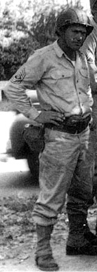 1st Sergeant James A. Hon, H Company 254th Infantry Regiment