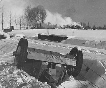 View of Riedwihr, France January 1945