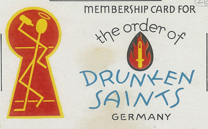 Membership Card 63rd Recon Trp, Germany June 1945