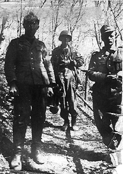 763d Ord Co with POWs Germany 1945