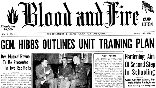 Blood and Fire 15 Jan 44