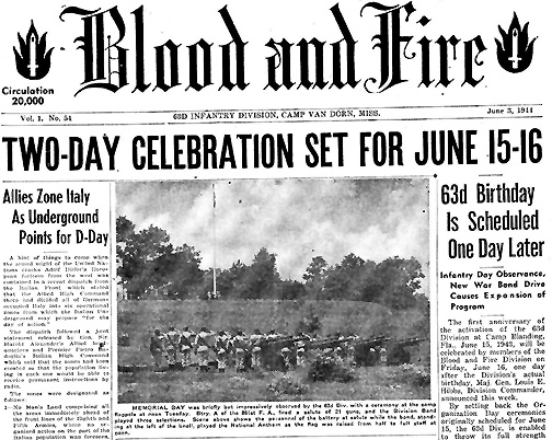Blood and Fire 3 Jun 44
