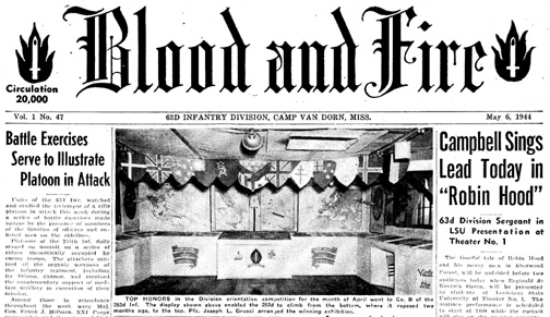 Blood and Fire 6 May 44