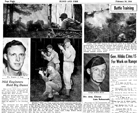 Blood and Fire 26 Feb 44