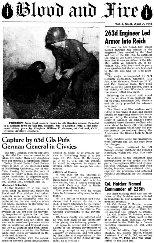 Blood and Fire 7 Apr 45