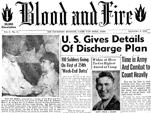 Blood and Fire 9 Sep 44