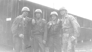 G/253d Inf soldiers at Cp Van Dorn, MS 1944