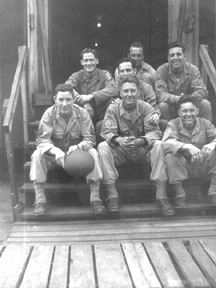 Soldiers, G/253d Inf at Cp Van Dorn MS 1944