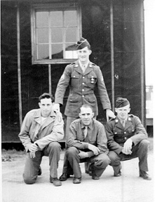 Soldiers from 2d Platoon G/253d Inf Cp Van Dorn MS 1944