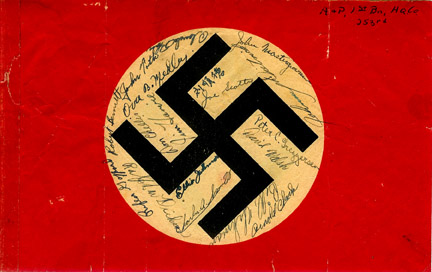 Paper German flag
