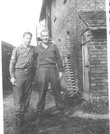 E/253d Inf soldiers- Germany 1945