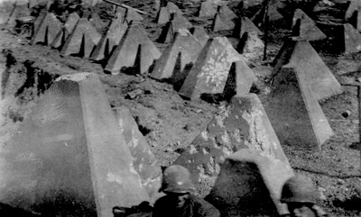 Dragons Teeth of the Siegfried Line Mar 45