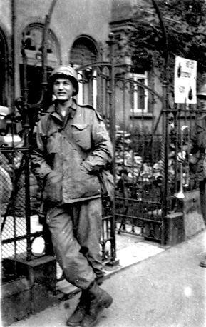 63d Band member, Kunzelsau, Germany 1945