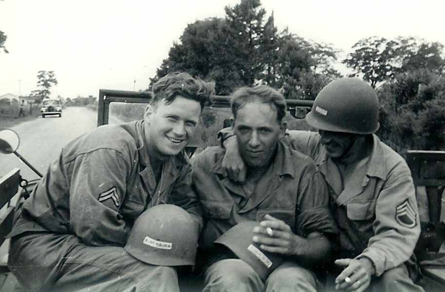 Hq Co 254th soldiers, Cp Van Dorn MS 1944