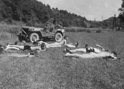Hq 254th Sunbathers, Germany 45