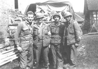 Cannon Co 254th Inf soldiers in Germany 1945