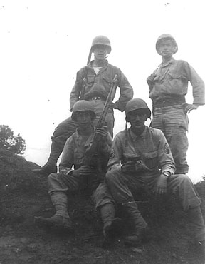 Soldiers I/255th Infantry Cp Van Dorn, MS 1944