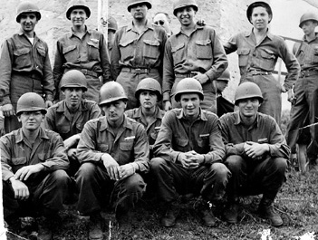 Soldiers E/255th Inf Regt, Germany 1945