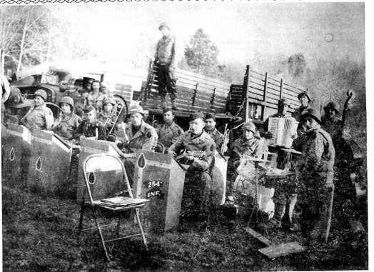 254th Inf Regt  Band, Cp Van Dorn, MS