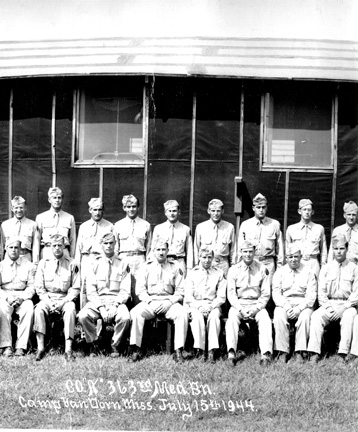 A Co&nbsp; 363d Med Bn Cp Van Dorn MS