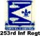 253rd Infantry Regimental Crest