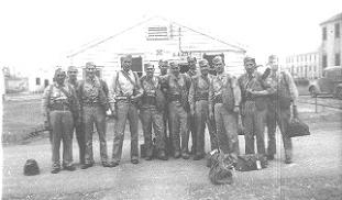 98th Div men leave for Cadre of 63d Inf Div Jun 45