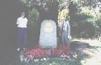 Clinton(D/254th Inf) at Buchhof F/253d Memorial 2002
