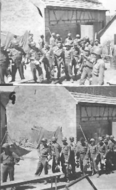 Chow time A/254th Infantry