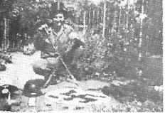 63rd Soldier with war trophies