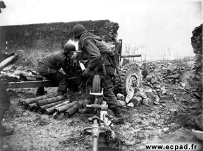 254th Inf Regt Jebsheim, France Jan 1945