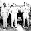 BG Harris and staff, Cp Van Dorn, MS 1944
