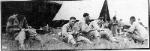 63d Ranger Platoon at chow, 