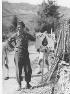 Miserendino at B Co 255th Inf CP