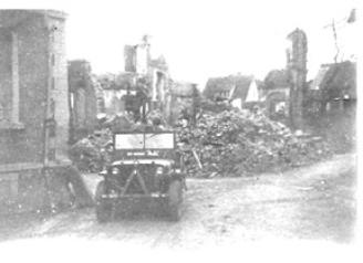253d Jeep in Stein, Germany Apr 45
