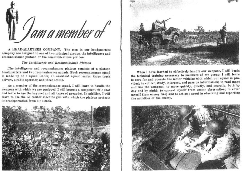 Infantry Regiment Training