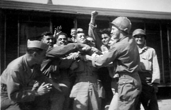 Soldiers of C/254th Infantry Regiment, Cp Van Dorn, MS 1944