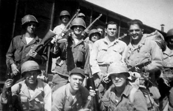 Soldiers C/254th Inf Regt Cp Van Dorn, MS 1944