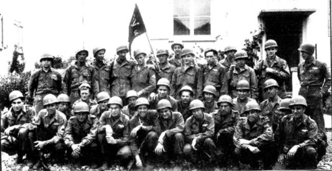 Hq 2d Bn 254th Inf Regt, Wickersheim, Germany 1945