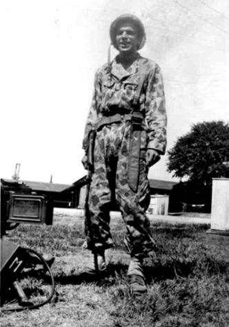 Fiegel, M/254th Inf Regt, Cp Van Dorn, MS 1944
