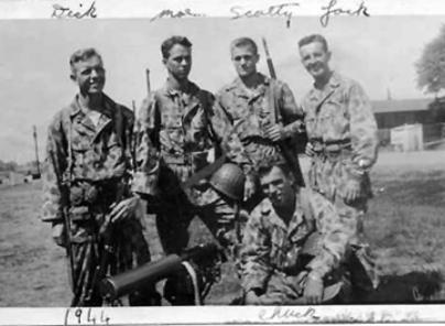 M Co 254th Inf Regt Cp Van Dorn, MS 1944